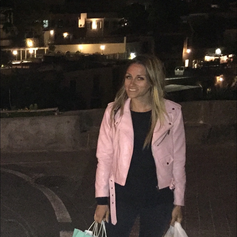 Pink Zara jacket